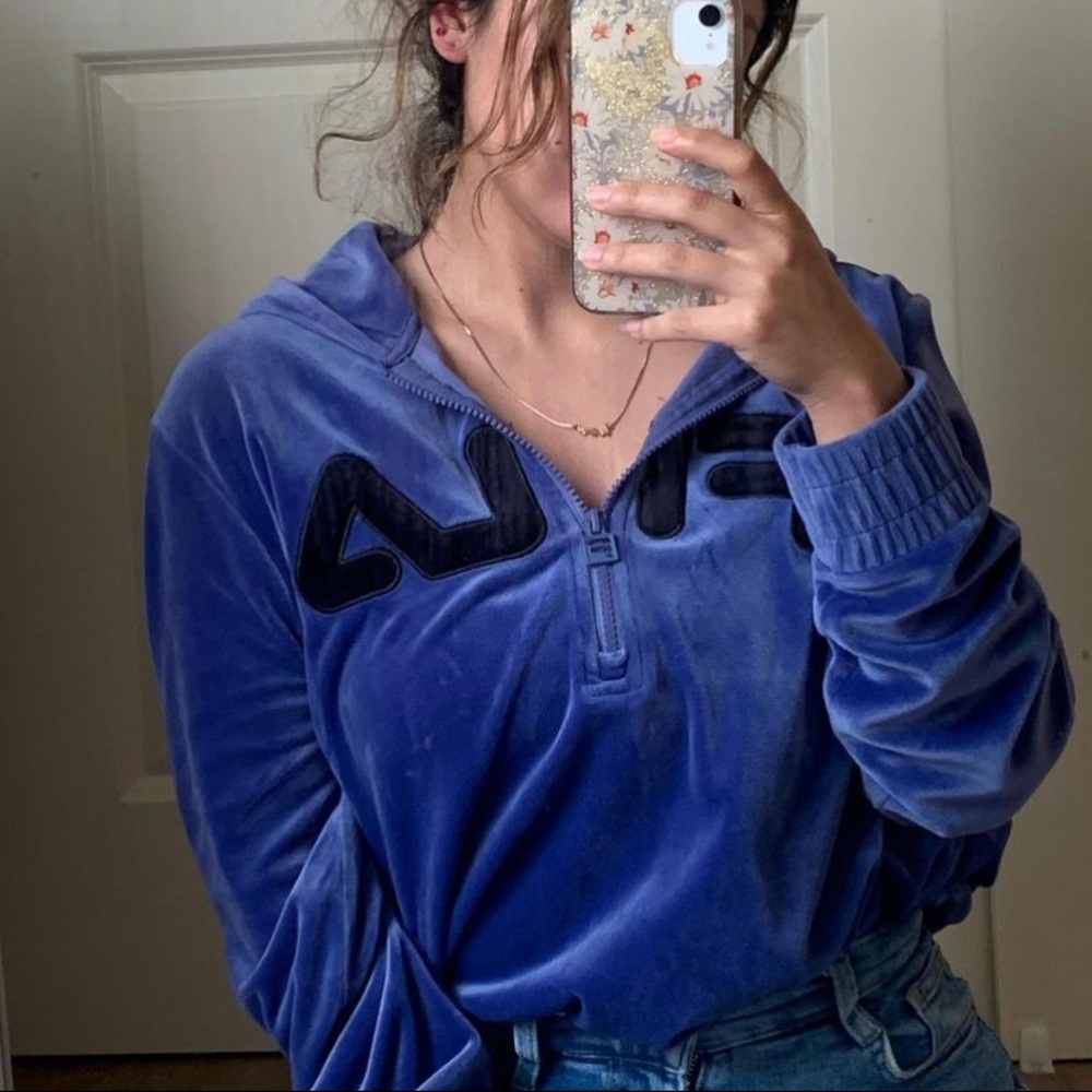 Fila hoodie with zipper